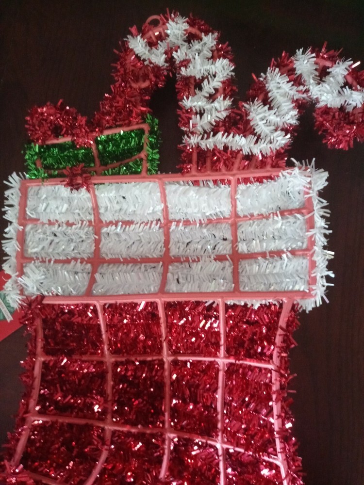 December Home 22 In 2D Tinsel Decor