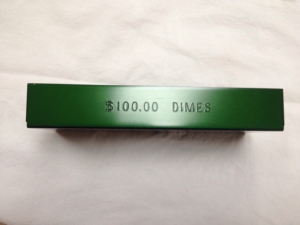 Four (4) Aluminum Trays For Wrapped Dimes by Securit