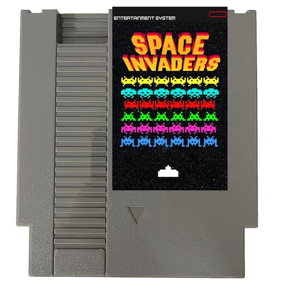 Classic Game Space Invaders For NES consoles