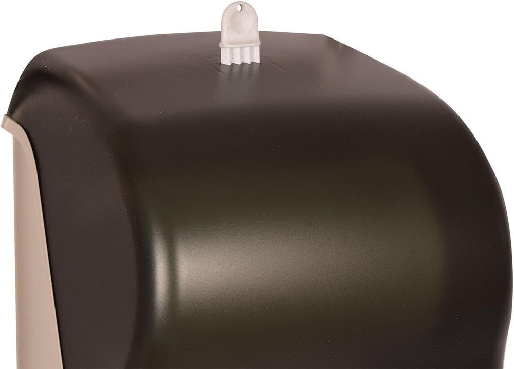 High-Capacity Smoke Paper Towel Dispenser with Auto Transfer & Push Handle