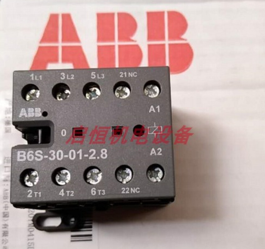 ABB Micro Contactor B6S-30-01-2.8 17-32V DC