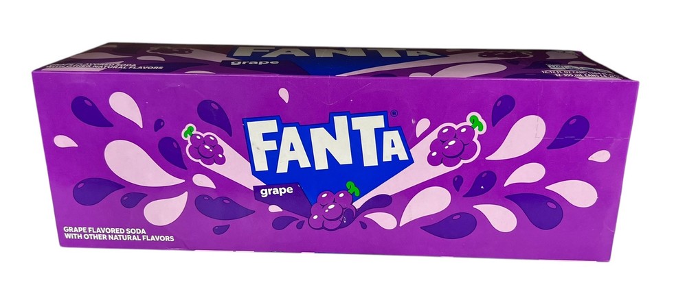 Fanta Grape Caffeine Free Soda 12 pack