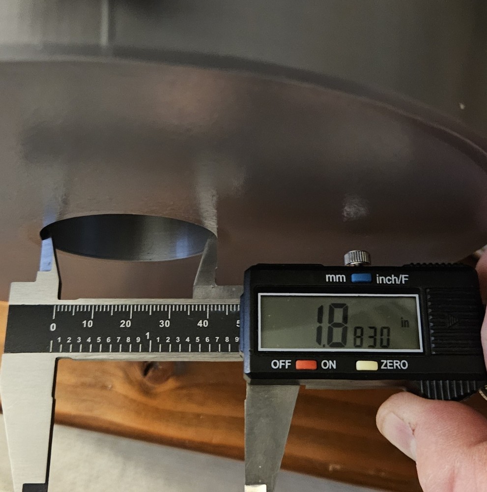 Custom 33lb 1.875" Bore Counterweight
