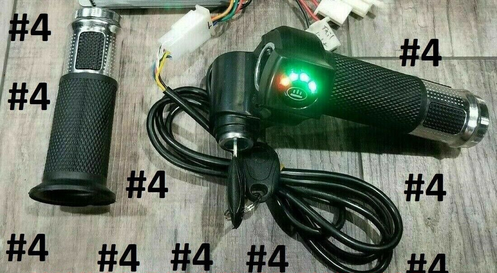 Razor Dirt Quad 24v 24volt Controller And Throttle Kit