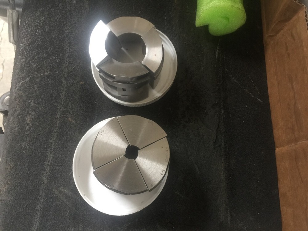 HARDINGE S26 COLLET PADS - DROP DOWN LIST