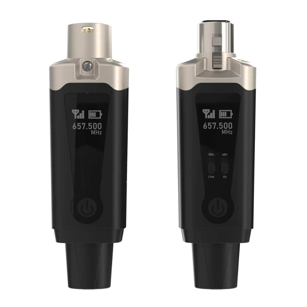 AirSync - Multifunctional UHF Wireless XLR Transmitter and Receiver, Wireless...