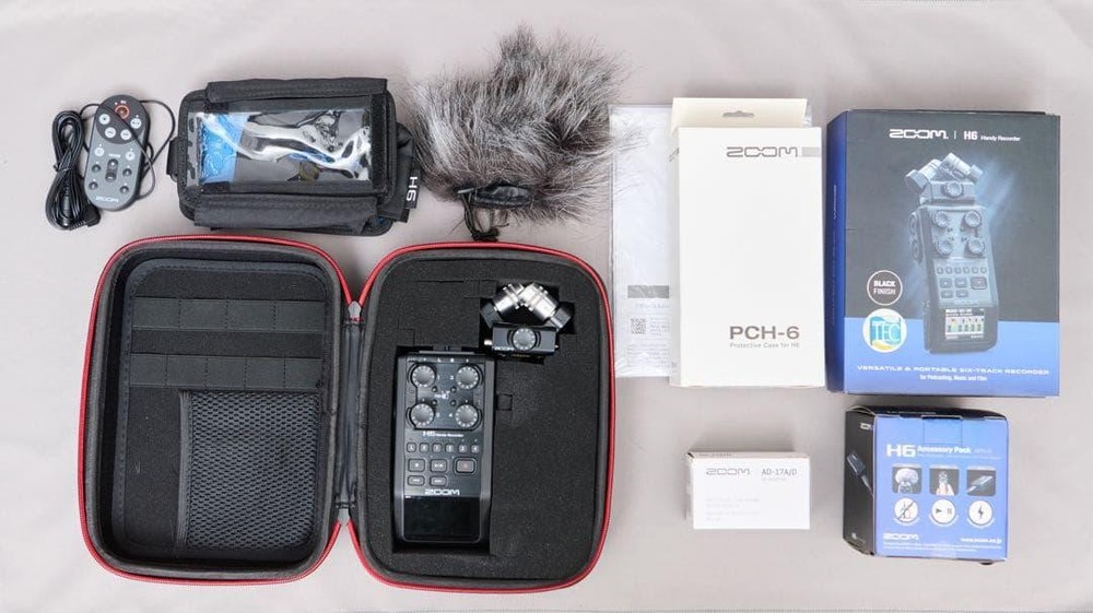 Zoom H6 Portable Handy Digital Recorder Tested