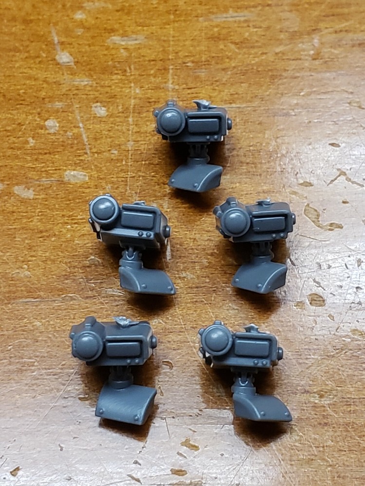 Warhammer 40k Space Marine Bits PII Infiltrator Incursor Backpack Comms - Auspex