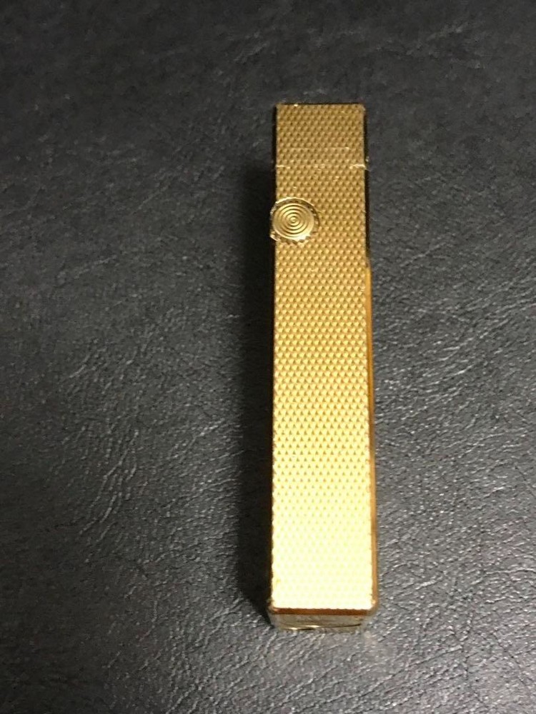 Overhauled Dunhill Rollagas lighter Gold without box