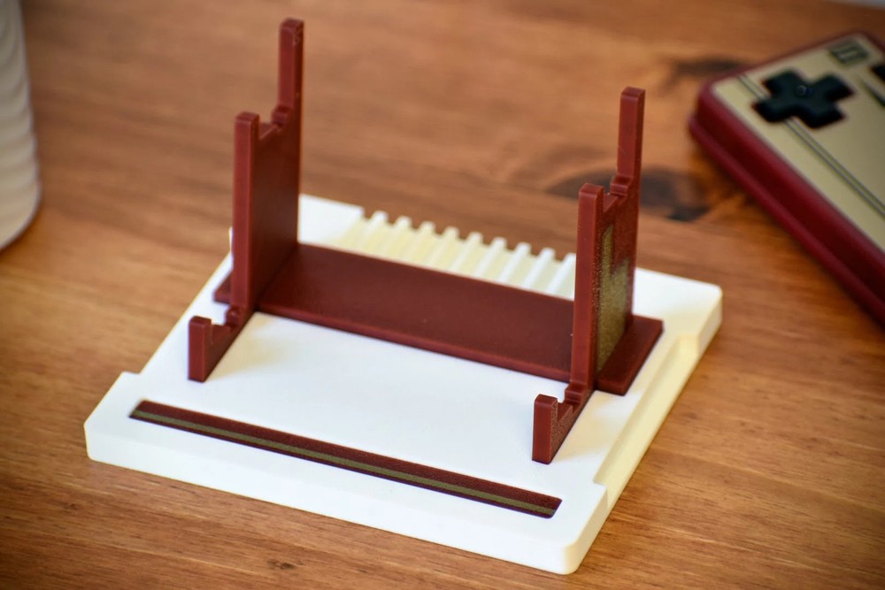 Nintendo Switch Online Famicom Joycon Display Stand - 3D Printed