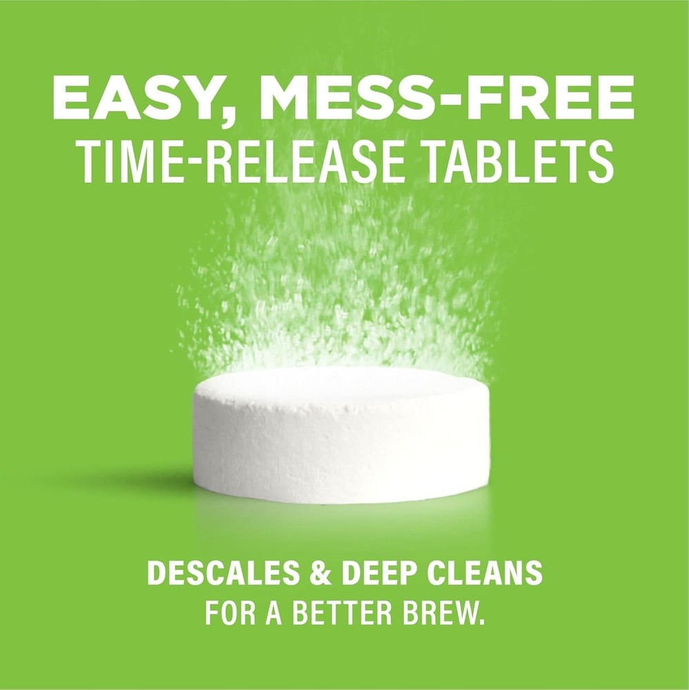 Coffee Maker Cleaner Tablets – Descaling Solution for All Brewers