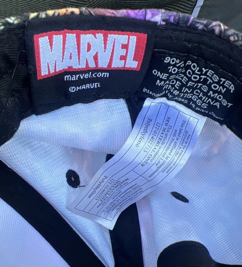 Hulk Ironman Marvel Original SnapBack Baseball Cap Hat One Size Fits most