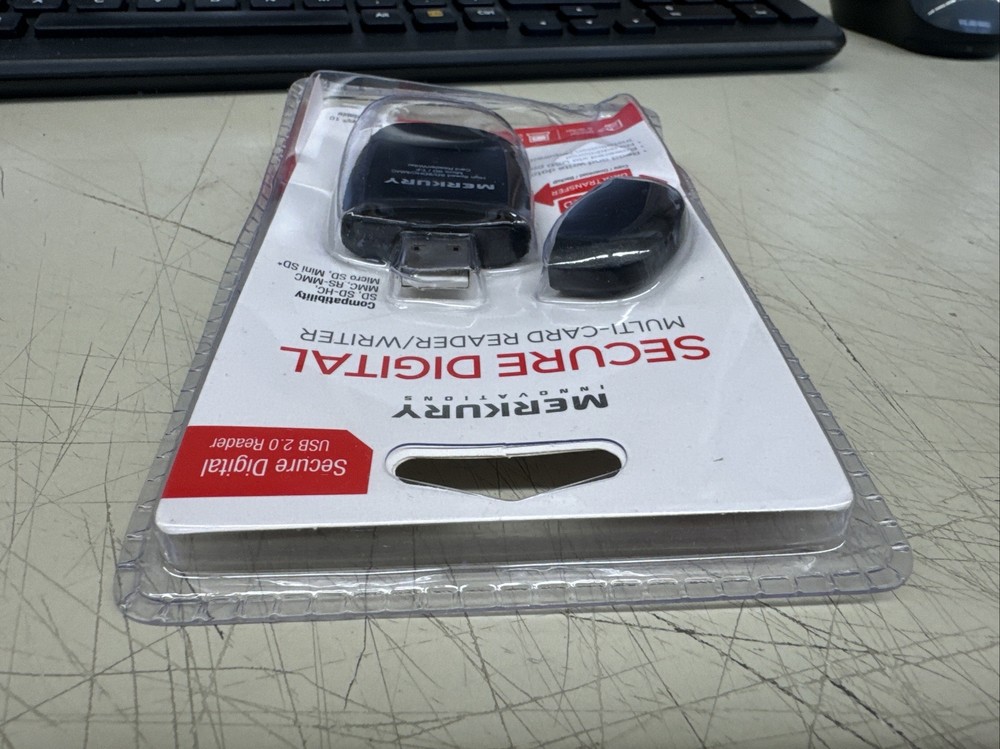 Merkury Innovations Secure Digital Multi-card Reader/Writer