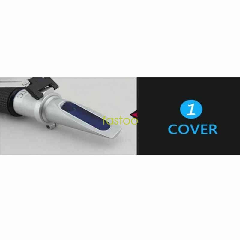 Hand held Brix Refractometer With ATC 0-32% Fruit Juice Sugar Tester Meter Tool