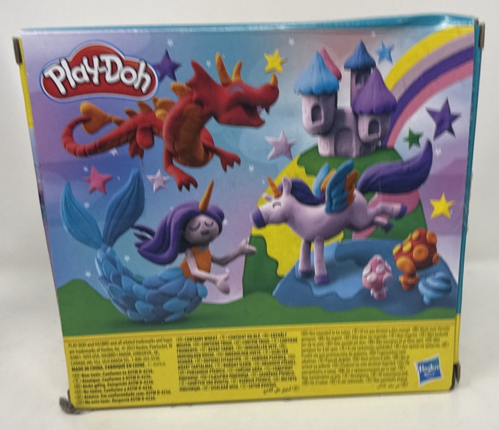 Play-Doh Bright Rainbow 9 Pack New