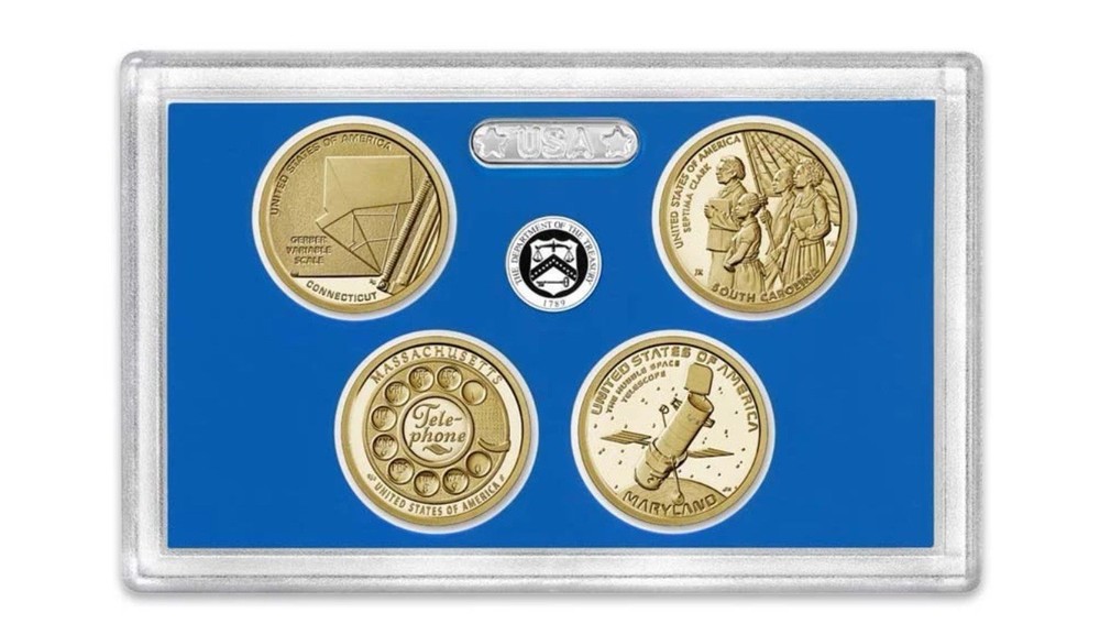 Innovation Dollar Proof Set 2020 4 Coins Uncirculated OGP