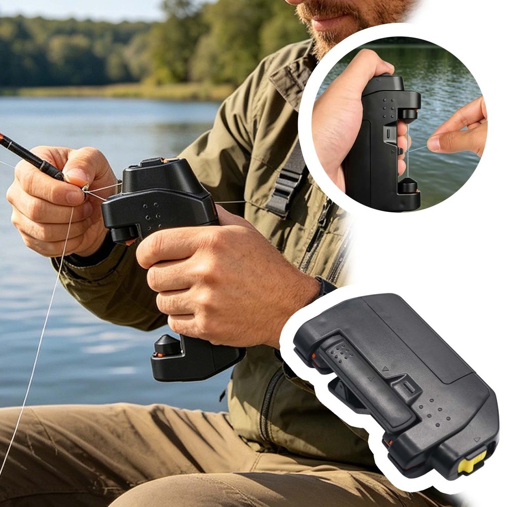 Lure Leader Automatic Knot Tying Device Quick Knot Tying Machine