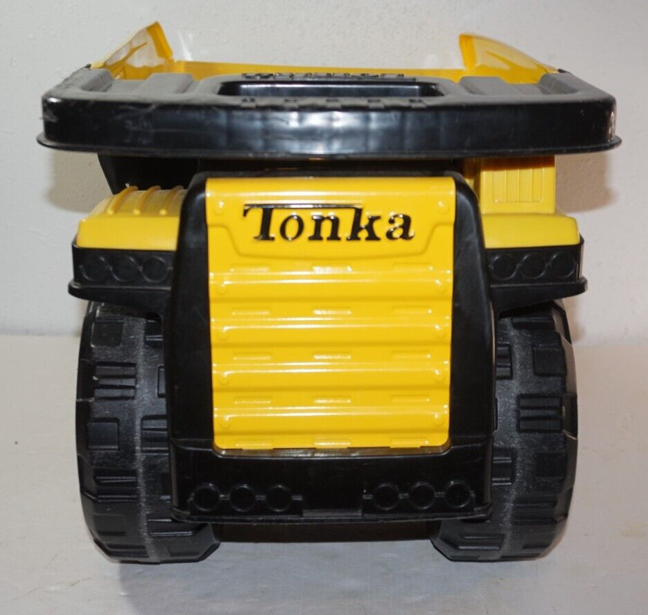 Tonka Basic Fun 06028 Yellow Dump Truck Toughest Mightiest
