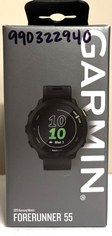 Garmin Forerunner 55 GPS Running Watch - Black
