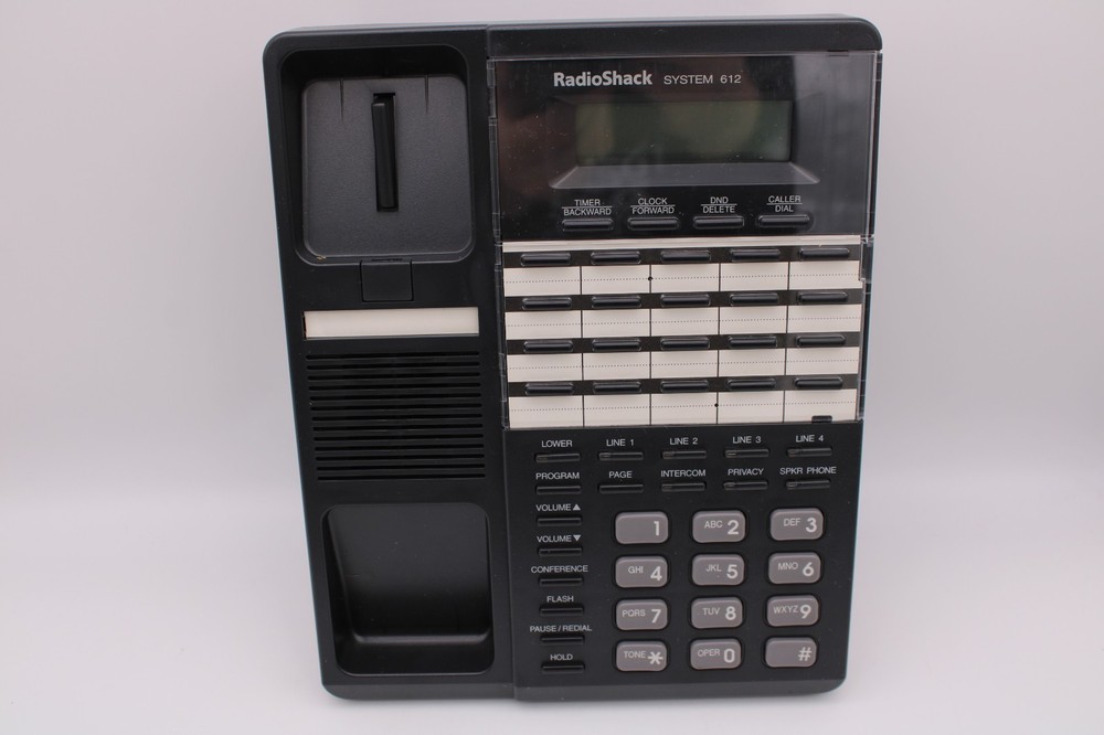 RadioShack Four-Line Speakerphone w/ 40 Number Memory and Intercom System 612