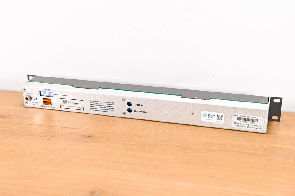 Pesa RCP-MP32 32-Position Multi-Programmable Control Panel (NO PSU) CG01URX