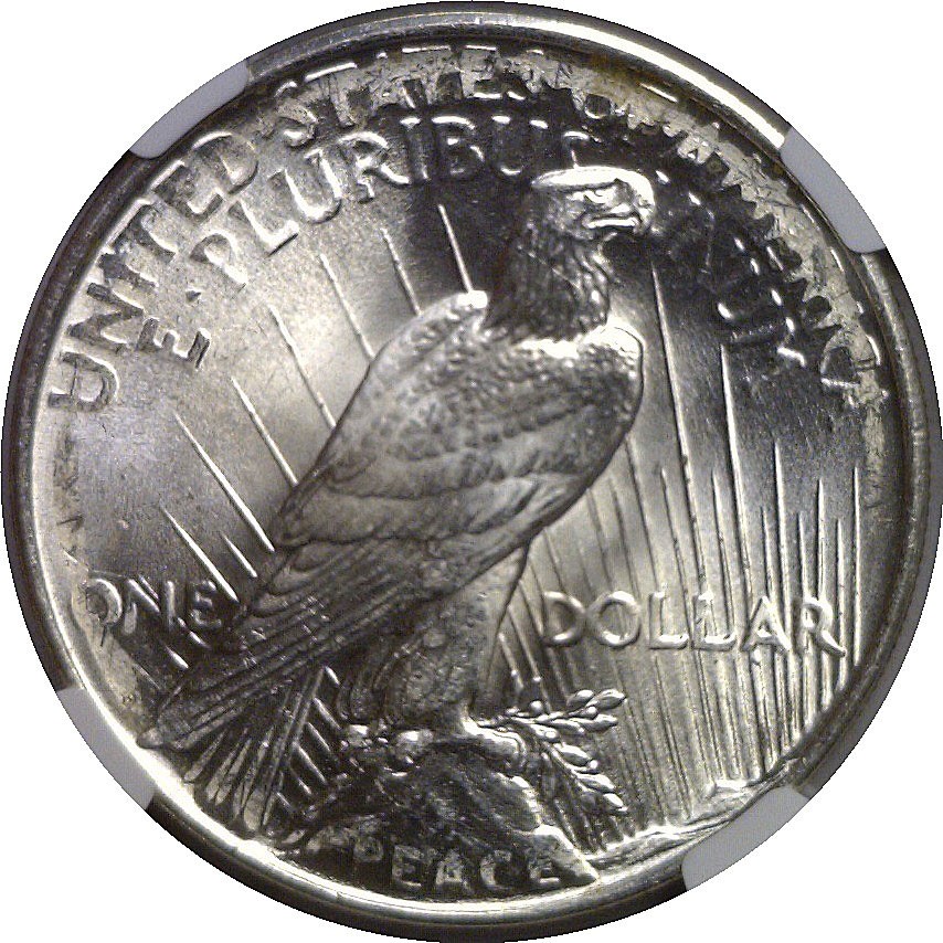 1926-D Peace Dollar NGC MS-64