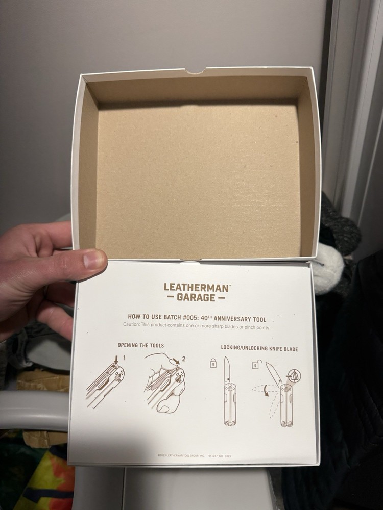 Leatherman Garage Batch #005 40th Anniversary CPM MagnaCut Multi-Tool 21 Tools