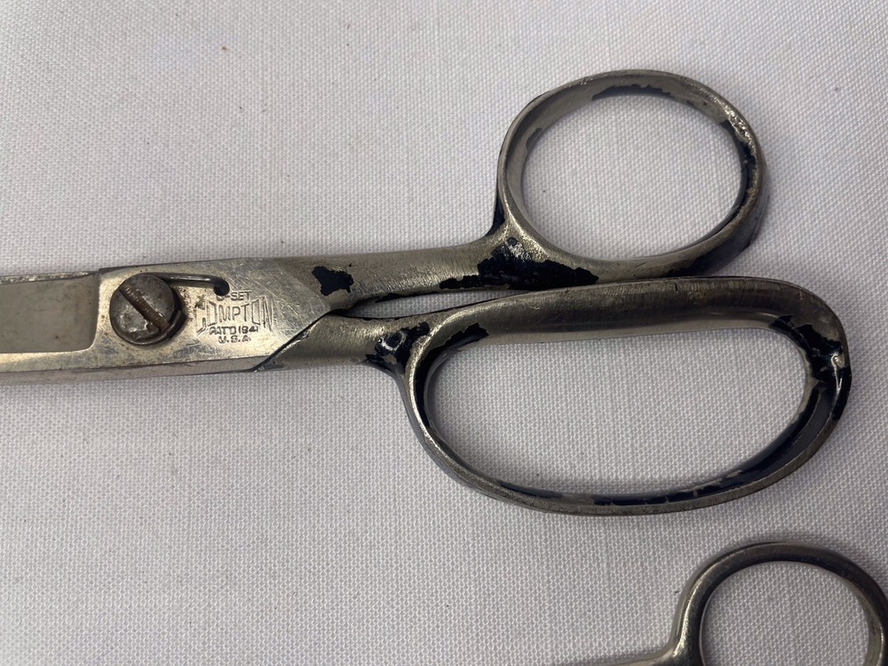 Four Pair Vintage Scissors