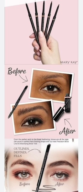 Mary Kay Precision Brow Liner - Retractable, No-Sharpening-Needed Microtip