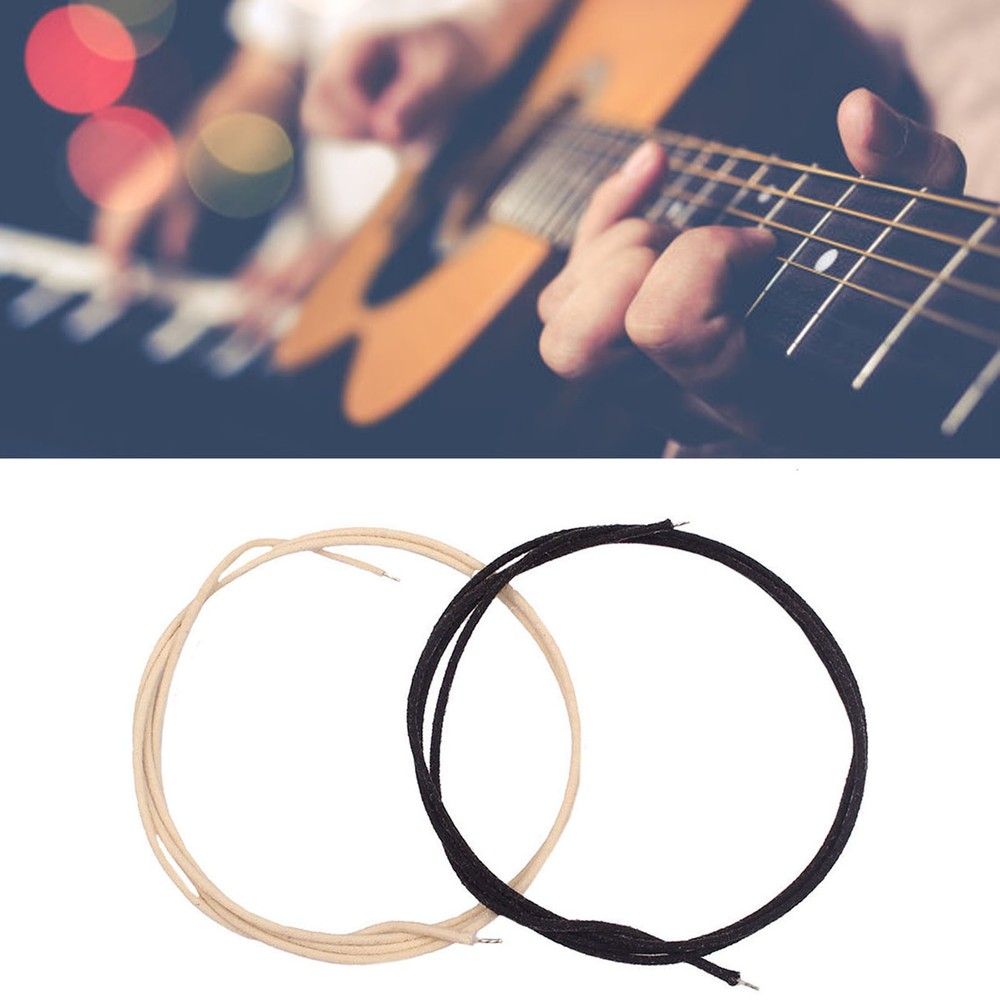Black And White Single-core Copper Wire 1 Meter 2 Sets GU403