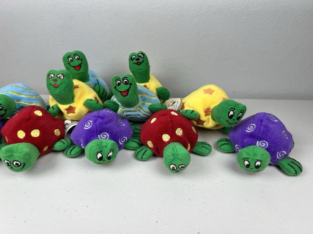 Kaplan Early Learning Co. Counting Turtles 11 Plush Turtles STEM
