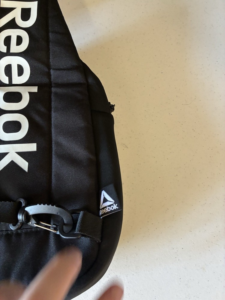 Reebok Mini Backpack Black 10" x 8"