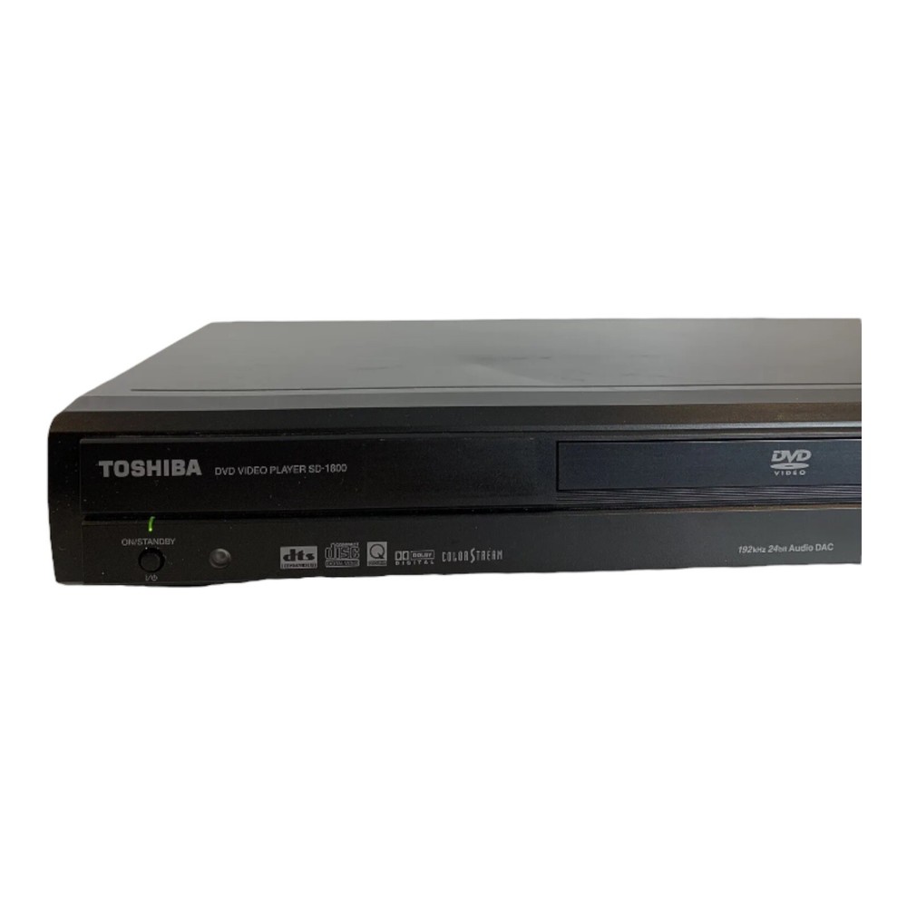 Toshiba SD-1800 DVD Player With Remote Control Tested & Working