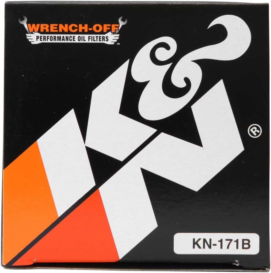 Motorcycle Oil Filter: High Performance, Premium, Designed to Be Used with Synth