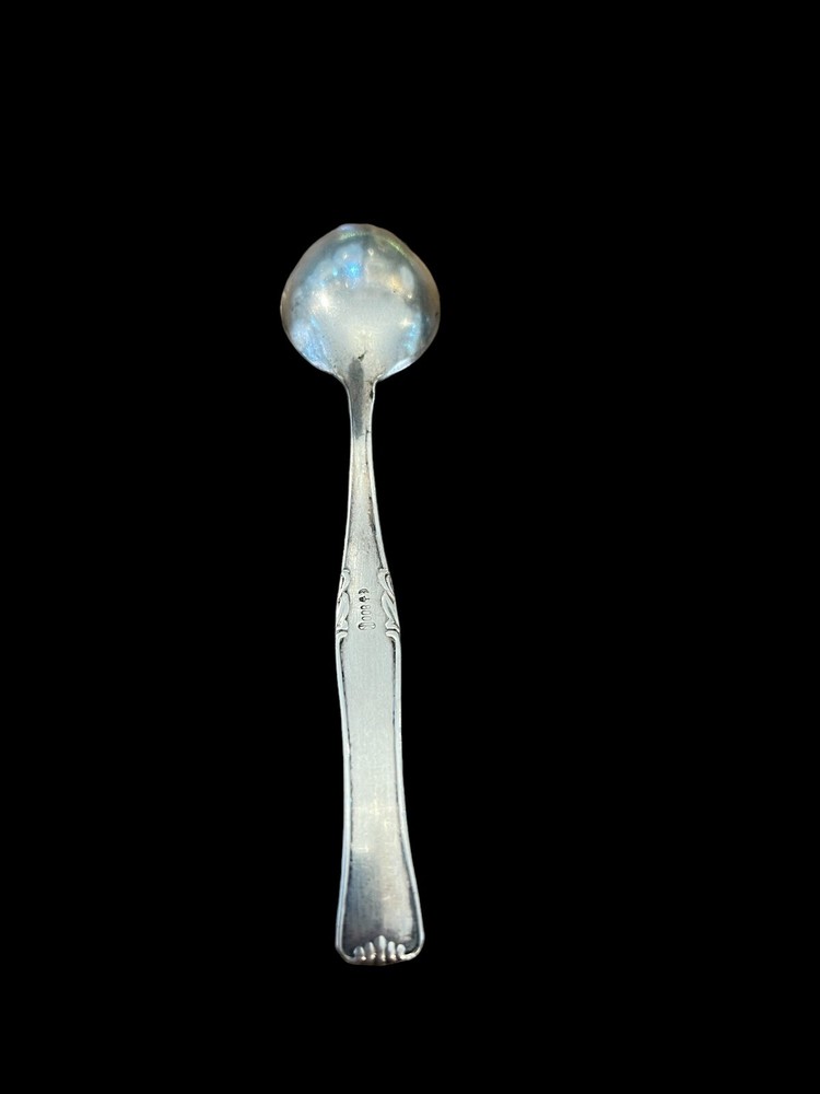 Antique European 800 Silver Tea Caddy Spoon