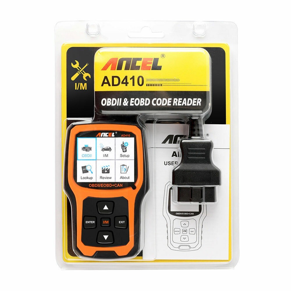 Porsche Cayenne OBD2 OBDII Diagnostic Tool Erase Fault Code Reader Scanner AD410