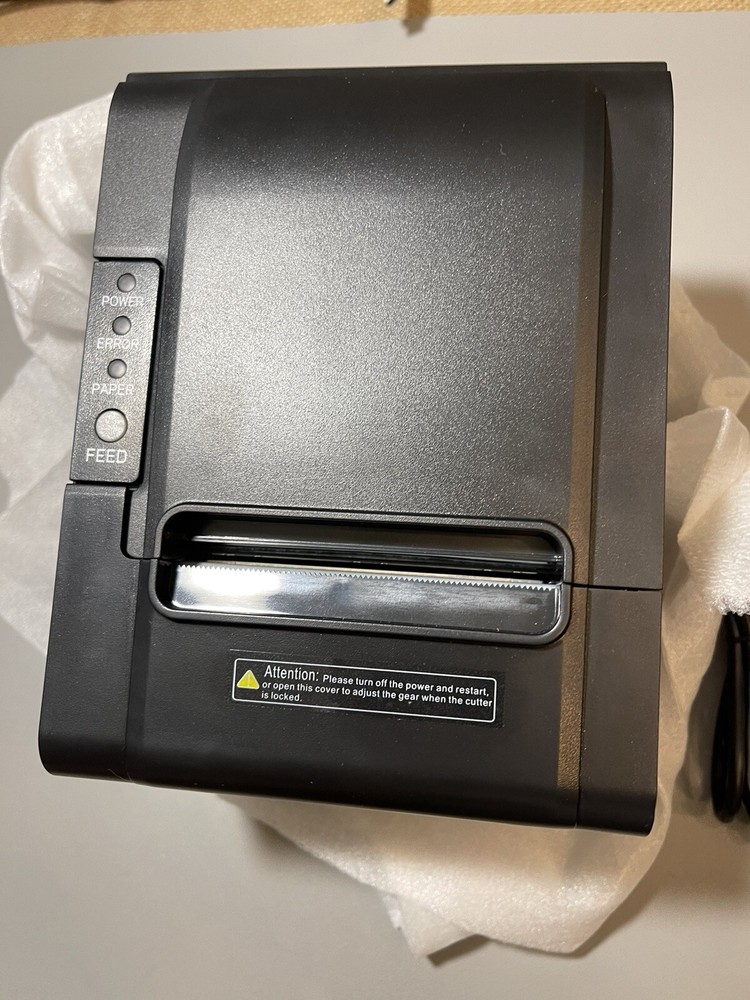 Rongta POS Printer, 80mm USB Thermal Receipt Printer, Restaurant Kitchen Printer