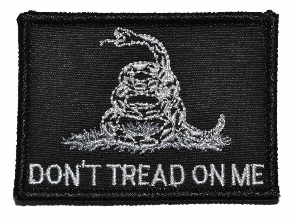 Don't Tread on Me Gadsden Snake - 2x3 Patch