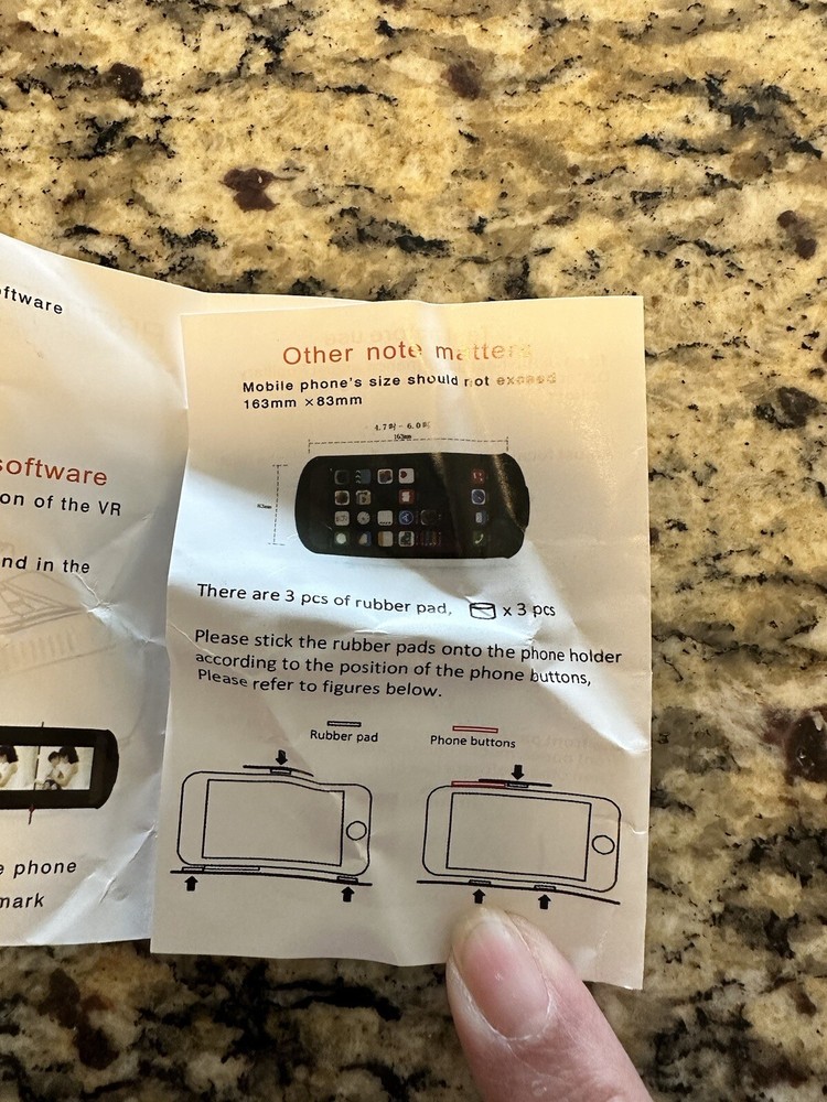 VR OCT 17 3D Glasses Virtual Reality Headset Game Video for iPhone Android IOS