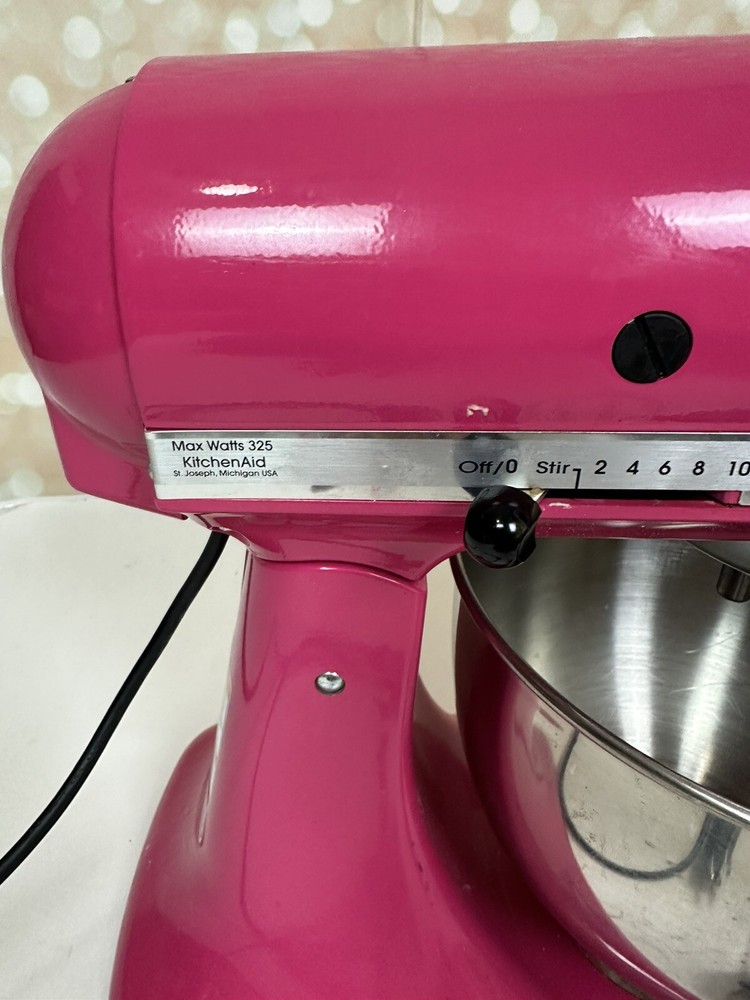 Rare Artisan Kitchen Aide Stand Mixer-Hot Pink