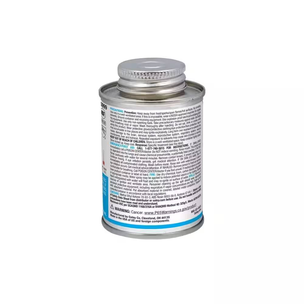 4 Oz. Medium Black ABS Cement