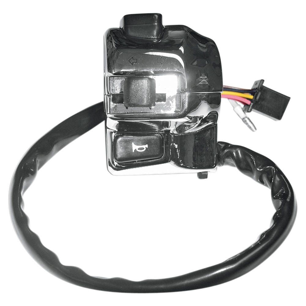 K&S Technologies Universal Turn Signal Switch - Chrome - 12-0041