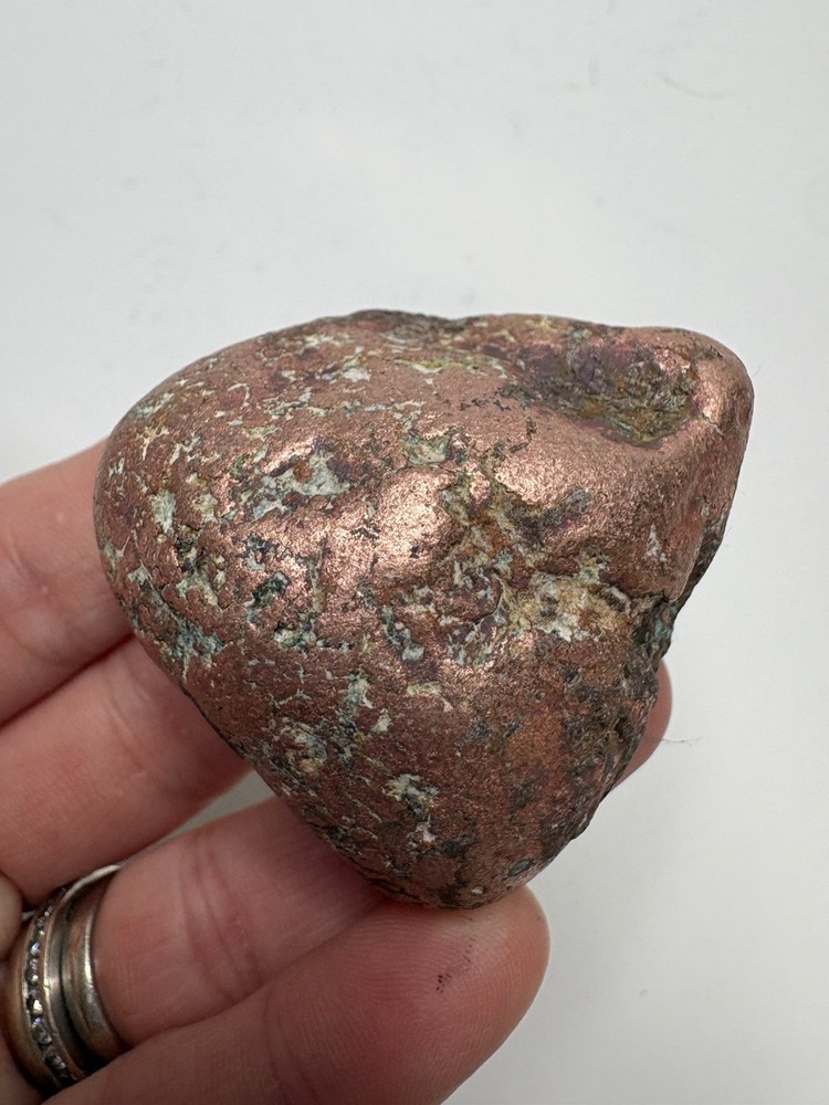 Pure Solid Native Michigan Float Copper Mineral Display Specimen Upper Peninsula