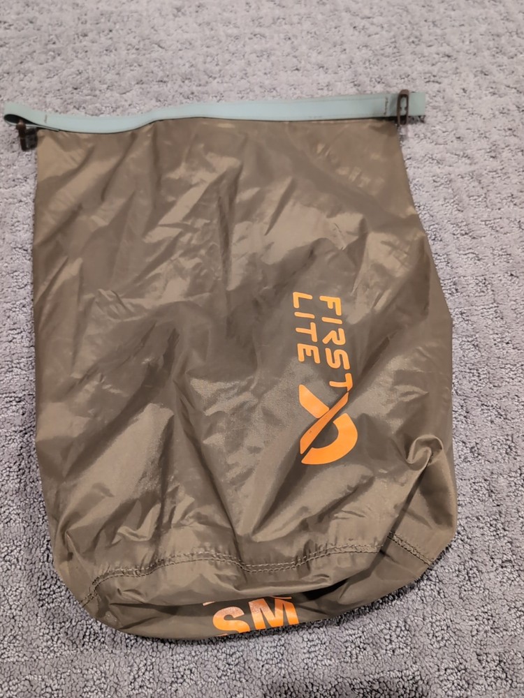 First Lite Roll Top Stuff Sack & Outdoor Research Stuff Sack