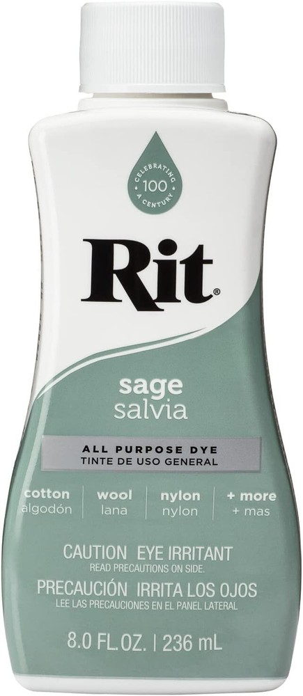 Rit Dye Liquid  8 Oz. (Sage)