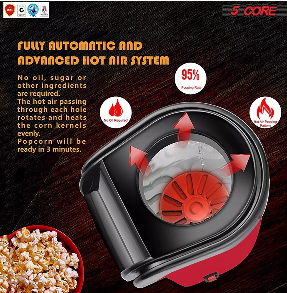 5 Core Popcorn Popper