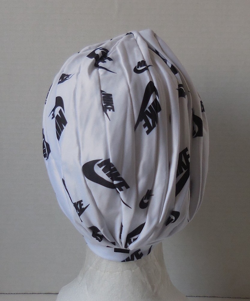 Nike Head Wrap Printed Women White/Black
