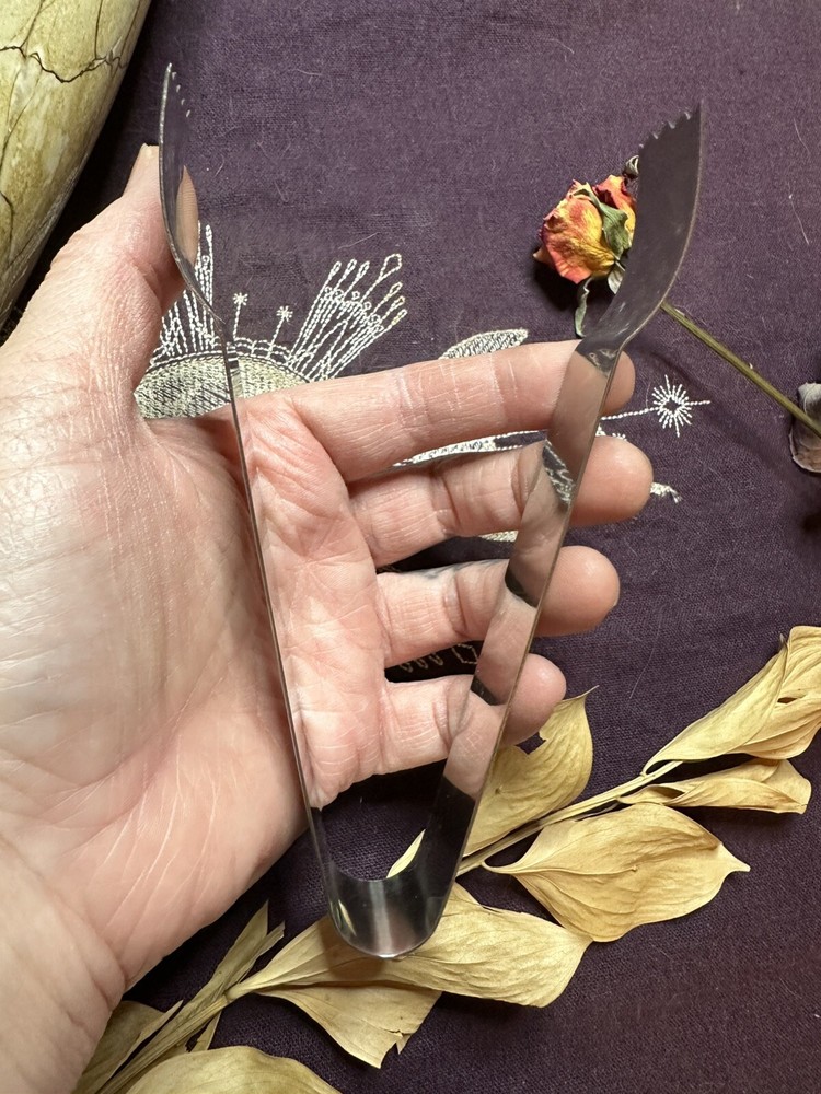 Plain Charcoal Tongs, Metaphysical, Altar Tool, Pagan, Witchcraft