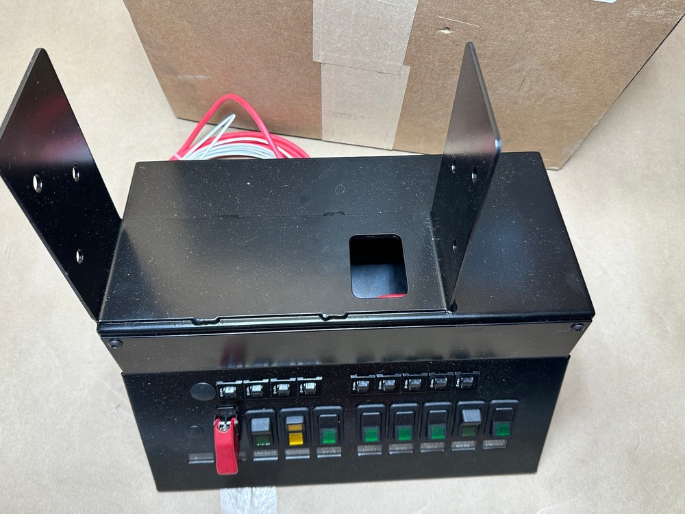 Force America Control Switch Panel w/ 9x Toggle Switches & 15A Breakers 1142648