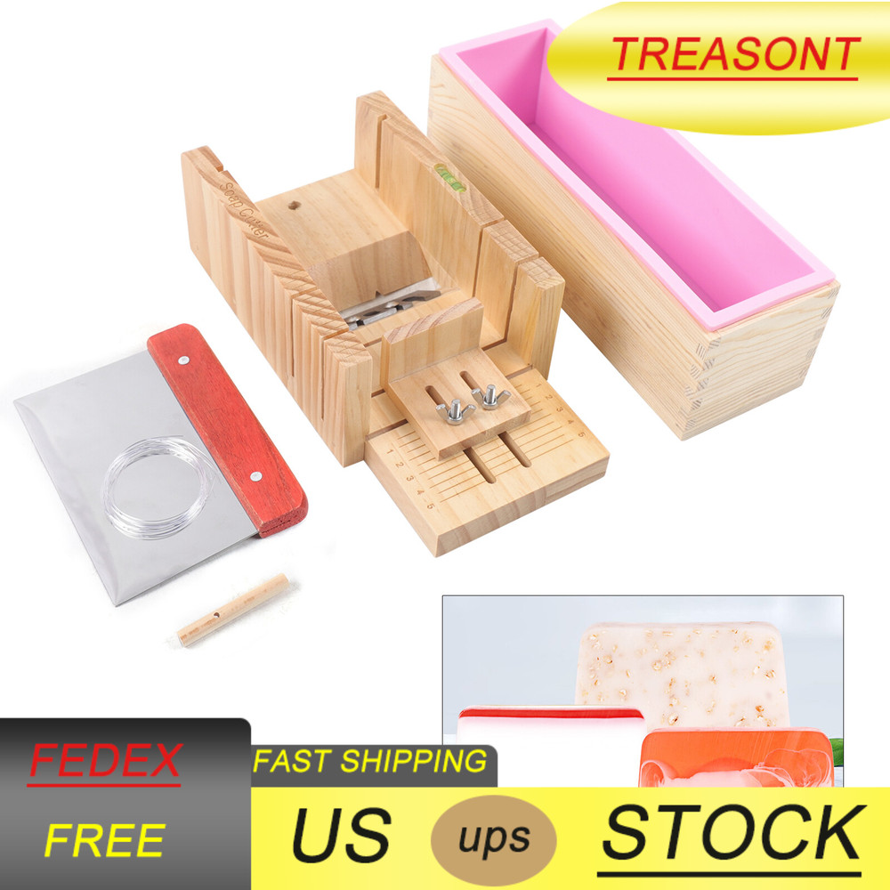 Pro Soap Making Supplies Kit 3 pcs Set Soap Tools Cakes Mold Handmade DIY NEW